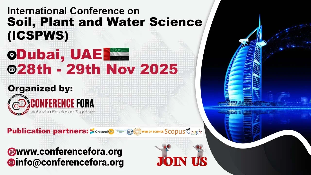 Soil, Plant and Water Science Conference in UAE